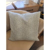 PAIR of Custom Gray & Silver IKAT Square Pillows
