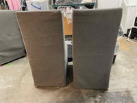 SET of 10 Ellison High-Back Track Arm Slipcover Dining Chairs by RH