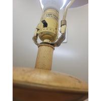 Chinoiserie Style Painted Table Lamp w/ Shade (AS IS) - colletteconsignment.com