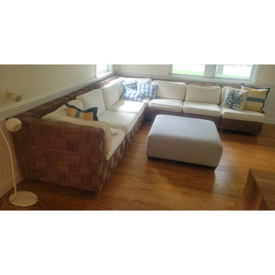Woven Rope L Sectional by Padma's Plantation