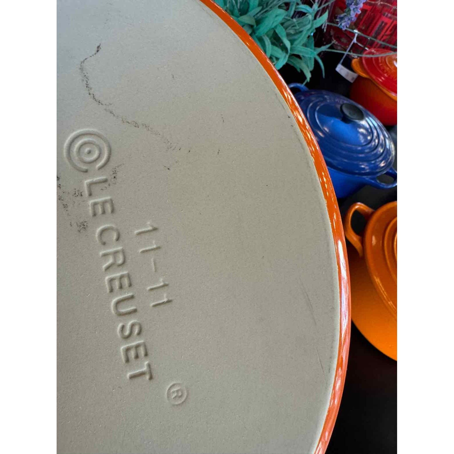 Le Creuset Orange Oval Dish