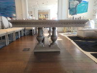 St. James Gray Oak 7-10-ft Rectangular Extension Dining Table w/ 2 Leaves by RH