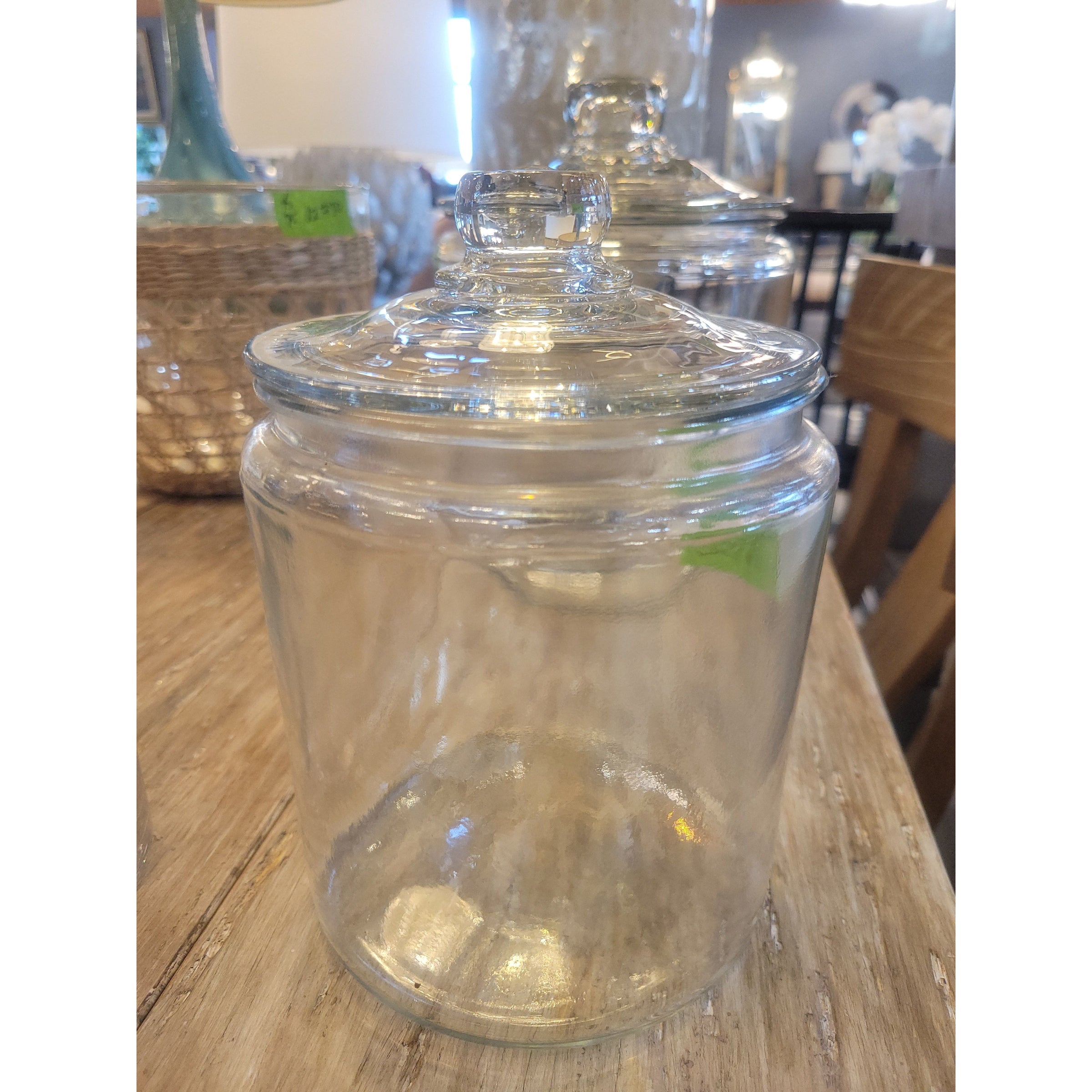 Md Glass Jar w/ Lid