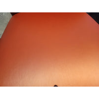 SET of 3 Orange Vinyl Side Chairs - AS IS