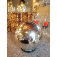 Medium Mercury Glass Globe Light