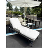 PAIR of 'Hendrick' Adjustable Gray Rope Chaise Lounges by Made Goods