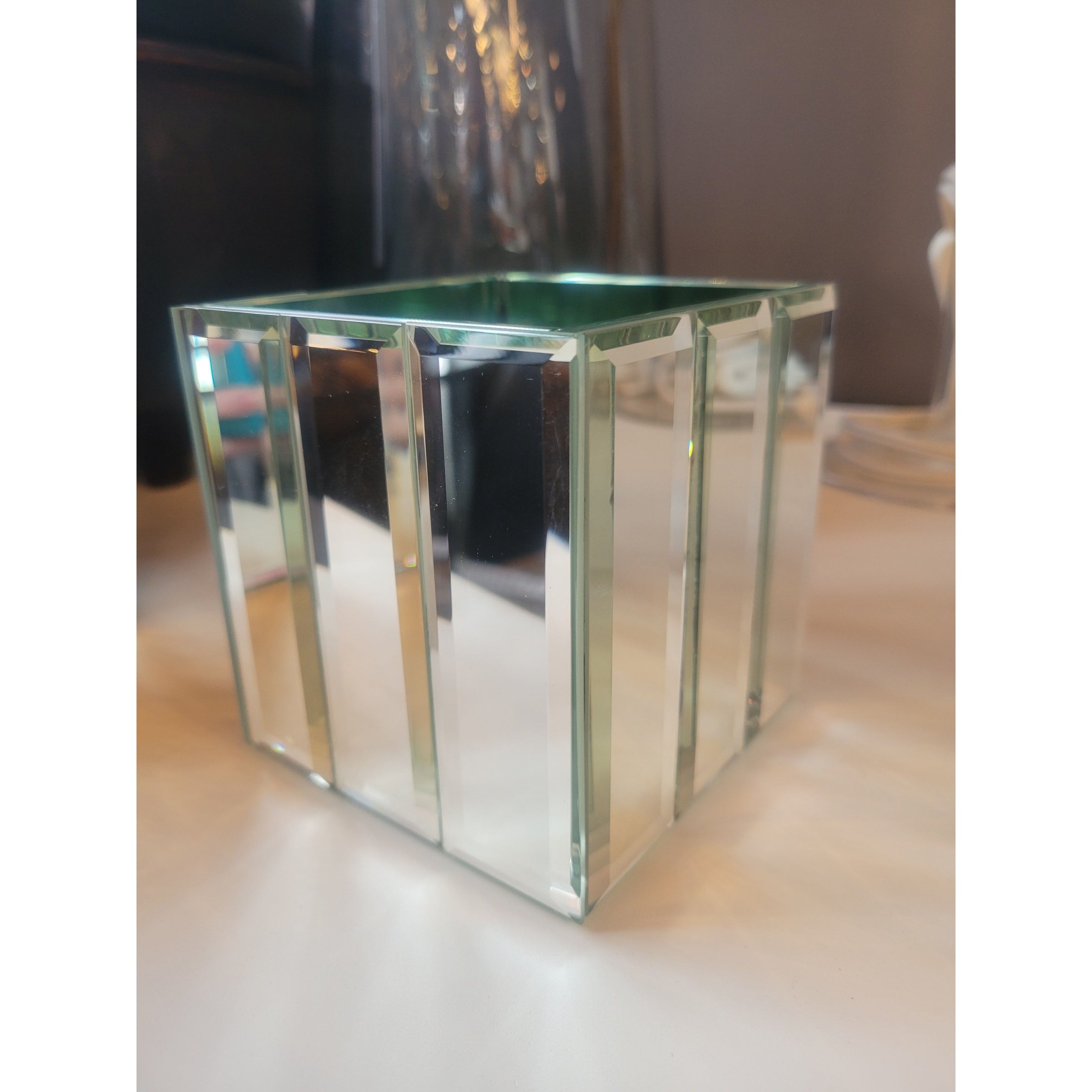 Mirror Glass Cube
