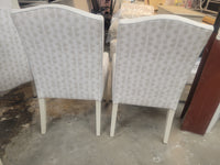 SET of 6 Custom Upholstered High-Back Arm Chairs Attrib. to RH (AS IS)