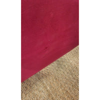 Twin-Sized Pink Velvet Bed