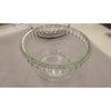 Fluted Edge Glass Bowl