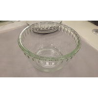 Fluted Edge Glass Bowl