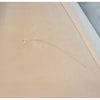 Custom Blush Velvet Pleated Loveseat w/ Polished Copper Frame - AS IS