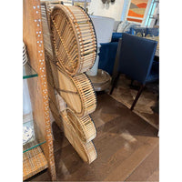 Geo Natural Fiber & Metal Wall Art - colletteconsignment.com