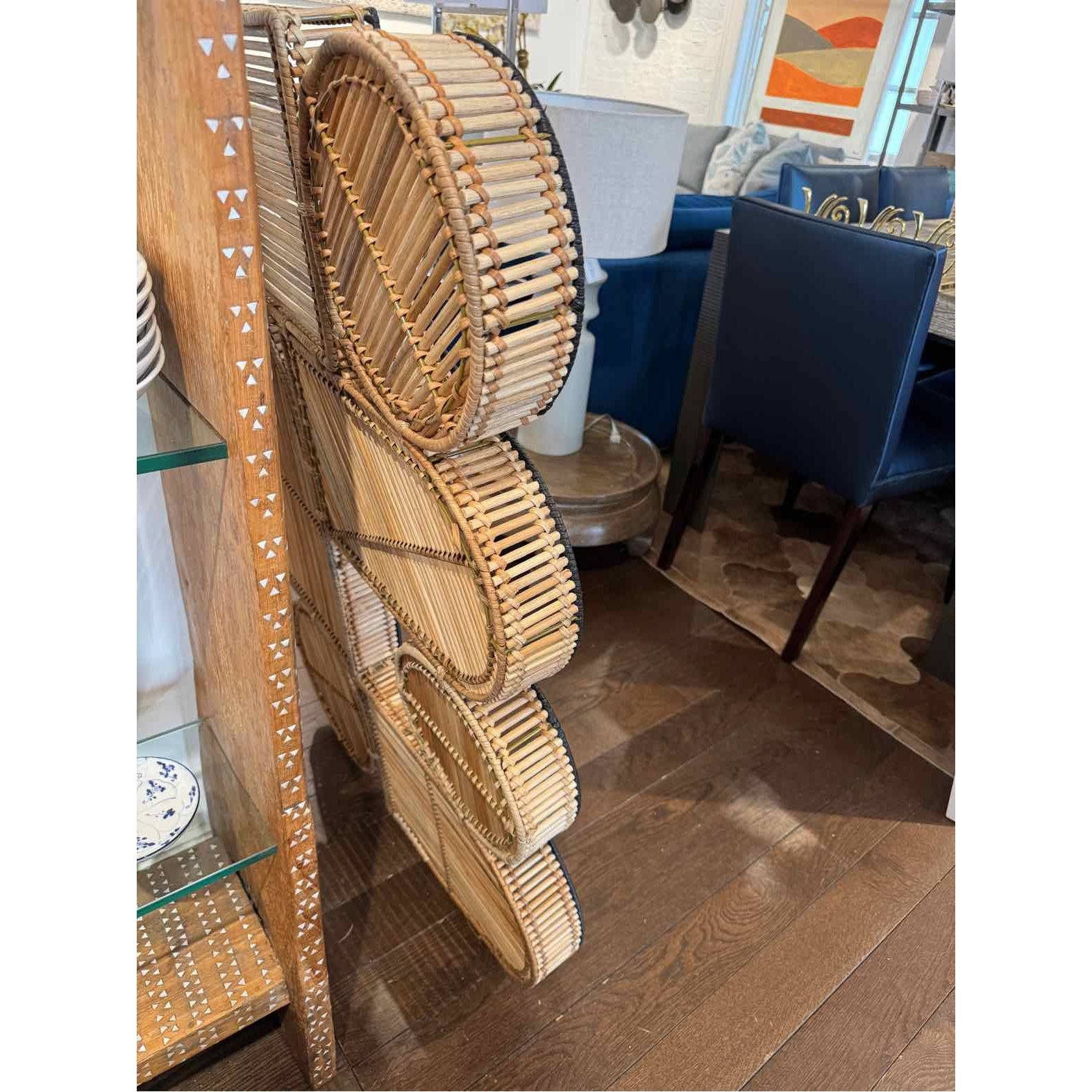 Geo Natural Fiber & Metal Wall Art - colletteconsignment.com