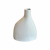 Jonathan Adler White Small Offset Vase