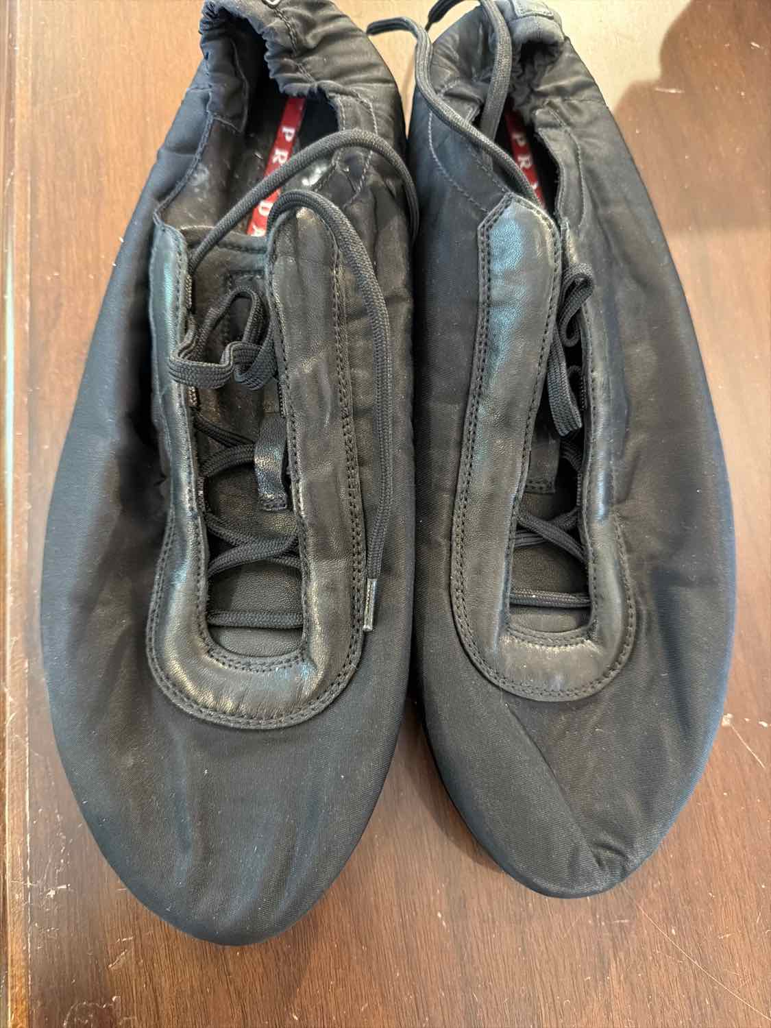 Shoe Size 11 Prada Black Mens Shoes