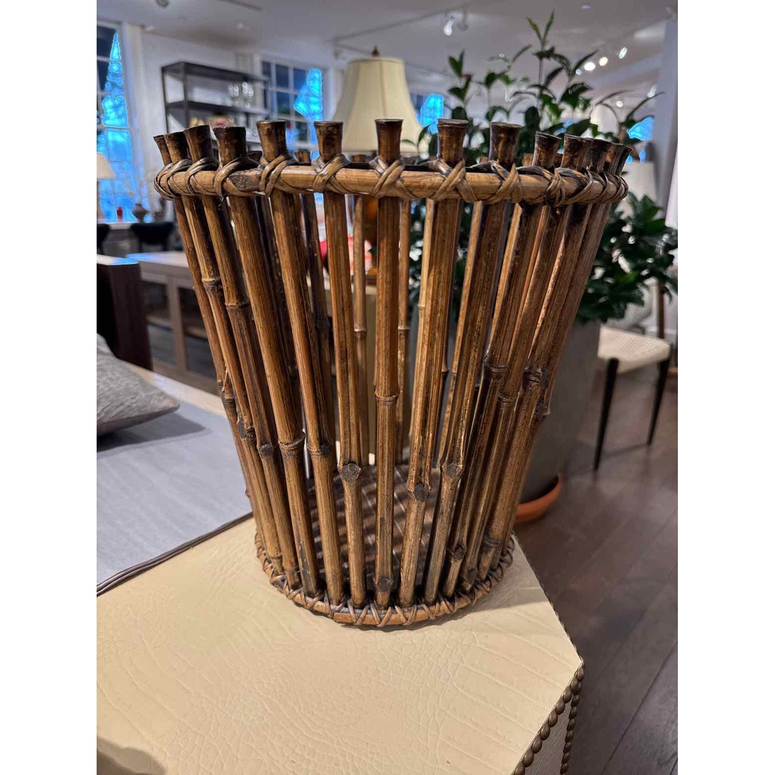 Japanese Style Bamboo Wicker Basket