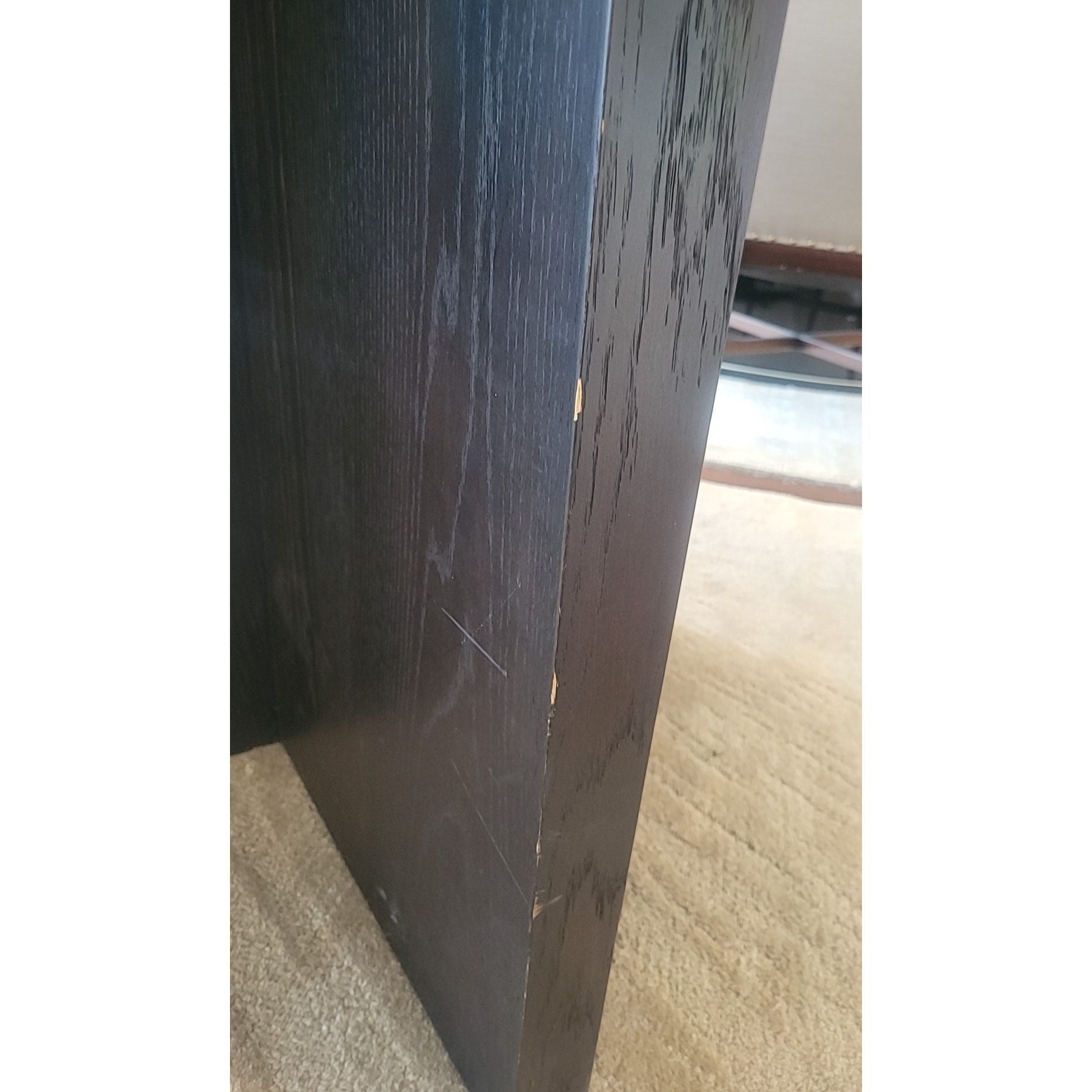 Wyeth Split Bamboo Round Dining Table by RH (AS IS) - colletteconsignment.com