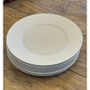 SET of 6 Porcelain Dinner Plates by Bernardaud