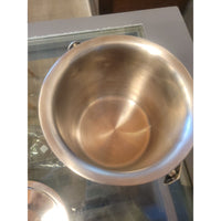 Metal Ice Bucket w/ Lid - colletteconsignment.com