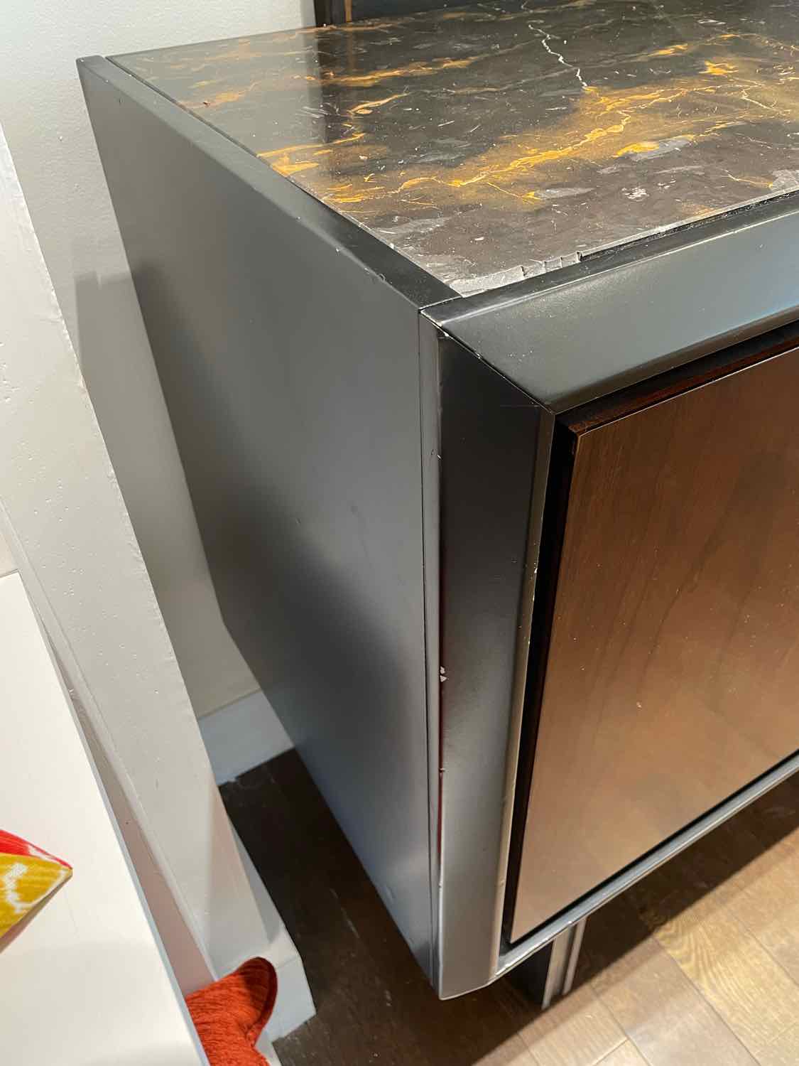 Great Jones Marble Top Server Sideboard by Bill Sofield for Baker