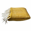 Yellow Wool Throw