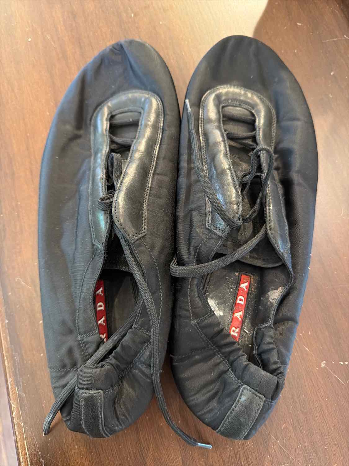 Shoe Size 11 Prada Black Mens Shoes