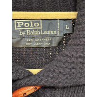 Men's Polo by Ralph Lauren Mens Size L Navy Blue Sweater