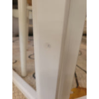 Downing White Wood Oval Dining Table by Serena & Lily