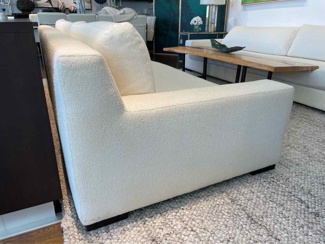 10' Modena Luxe Italian Boucle Track Arm Sofa w/ Down Fill by RH (AS IS)