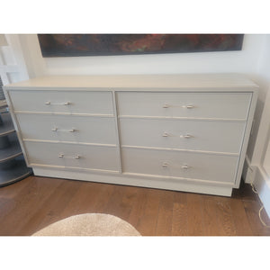6-Drawer Painted Beech Williams Dresser w/ Acrylic Pulls by Vanguard (AS IS)