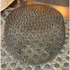 Brass Chain Link Side Table