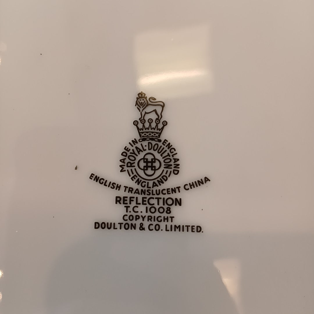 Reflection Oval Platter by Royal Doulton - colletteconsignment.com