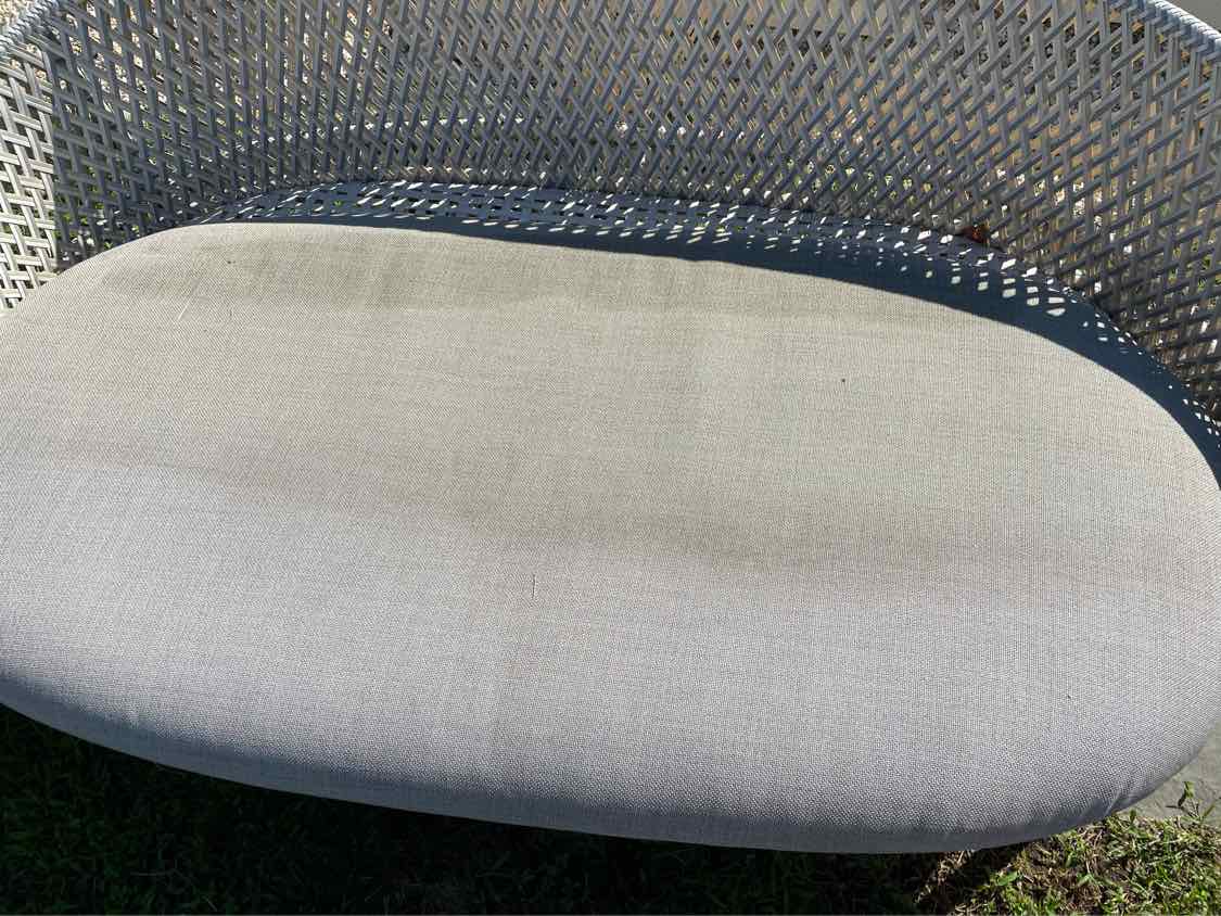 All Weather Wicker Ahnda Sofa by Dedon (AS IS)