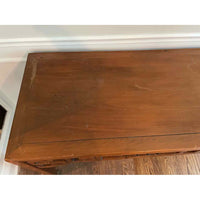 Asian Wood Console Table
