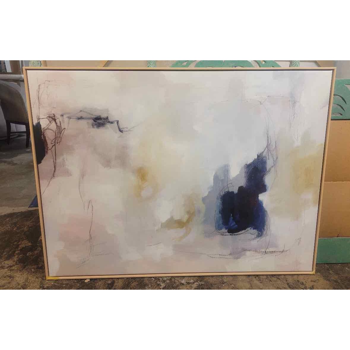 'By Chance' Abstract Canvas Print by Nicoletta Savod in Frame