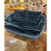 Blue Velvet Custom Loveseats