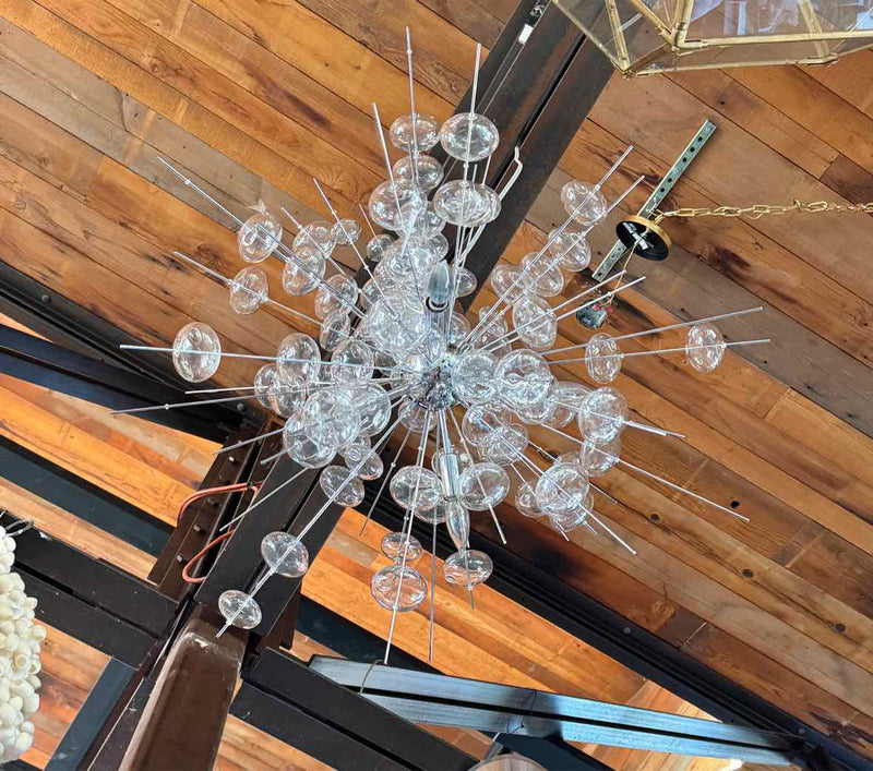 'Bubbles' Chandelier by Solaria AS IS