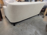 Neue Buttoned Loveseat w/ Carnegie Fabric by Baker