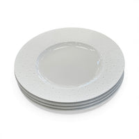SET of 4 Porcelain Service Plates by Bernardaud