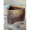 Ikebana Green Triangle Sculptural Vase