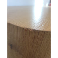 Oslo Glass 4-door Media Console in Aged Natural Oak