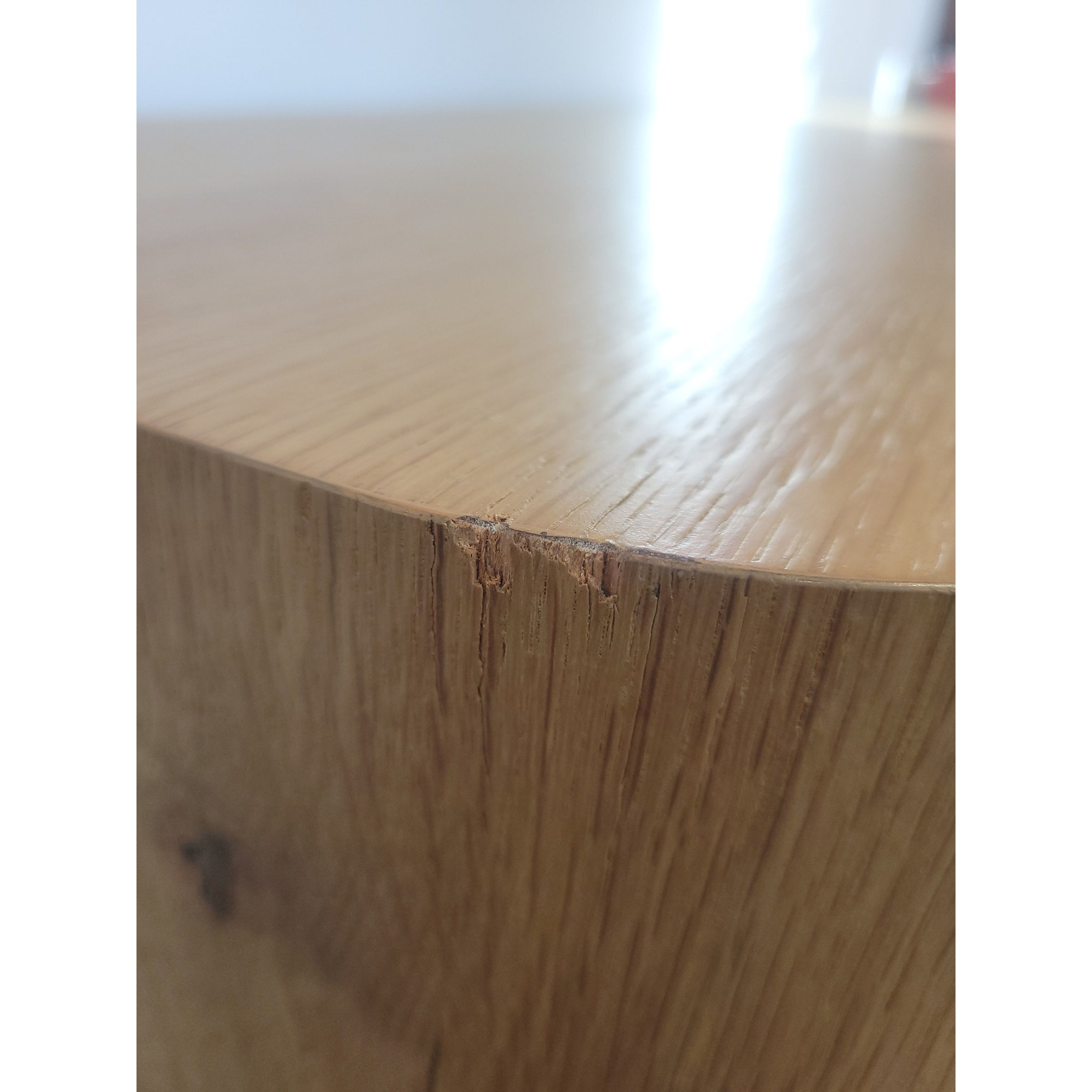 Oslo Glass 4-door Media Console in Aged Natural Oak