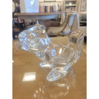 Sasaki Glass Squirrel Candy Dish