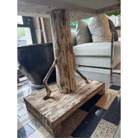 Shabby Chic Painted Wooden Side Table