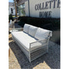 Malibu 2.5-Seater Wicker Sofa in White