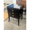 Lexington Furniture Carlyle Bella 3 Drawer Night Table in Satin Gold