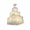 3 Tiered Murano Glass & Nickel Chandelier-Craig Van den Brulle