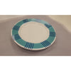 Pair of Teal Edge Ceramic Plates