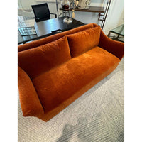 The Lenox, Mohair Spice Sofa, 75"Lx37"Dx33"H